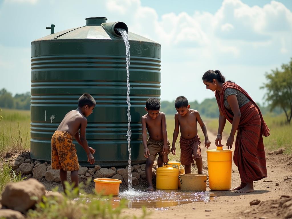A_large_water_storage_tank_in_a_rural_setting_with