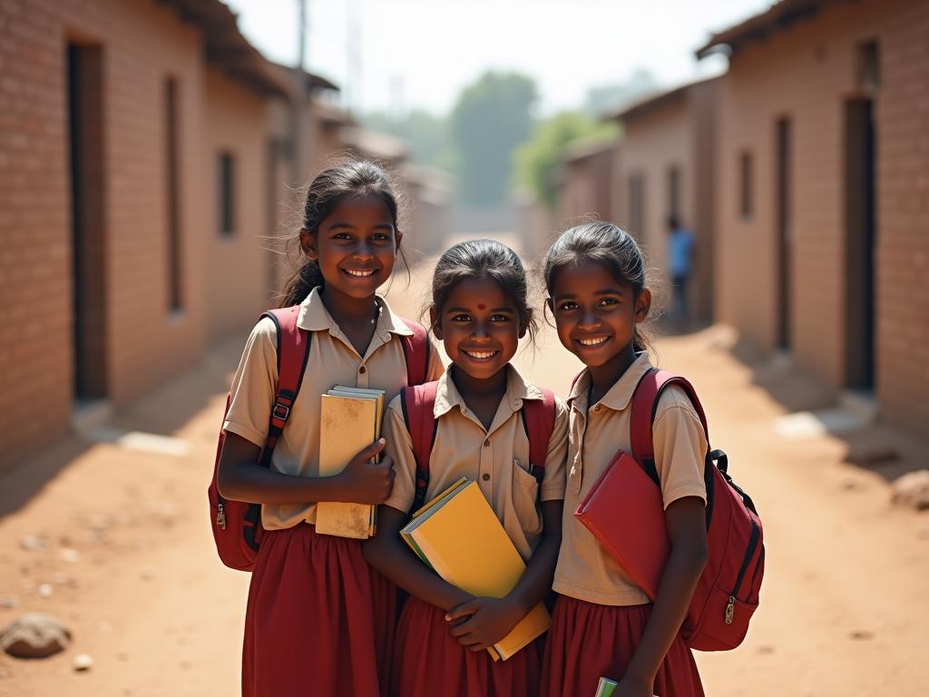 Smiling_Indian_schoolgirls_(fair_skin,_in_simple_u
